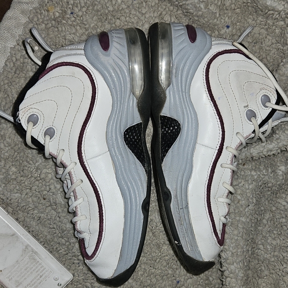 NIKE Air Max Penny 2 II Rosewood Sneakers Sz.6.5/7 Mid Top Shoes DV1163-100 - Picture 14 of 16